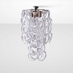 ANGELO MANGIAROTTI : Lampada a plafone  - Asta Design - Associazione Nazionale - Case d'Asta italiane