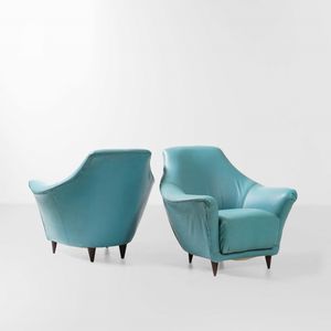 Ico Parisi, Attribuito a - Due poltrone