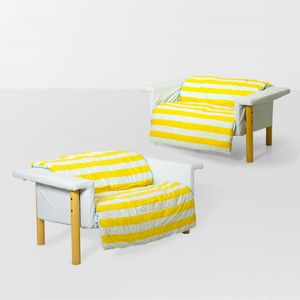 Aldo Rossi e Luca Meda - Coppia di divani mod. Capitolo