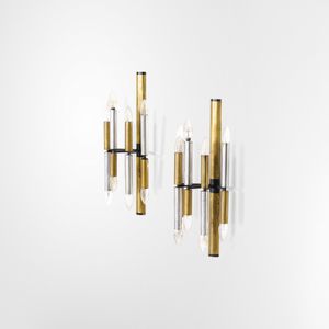 STILNOVO - Coppia di lampade da parete