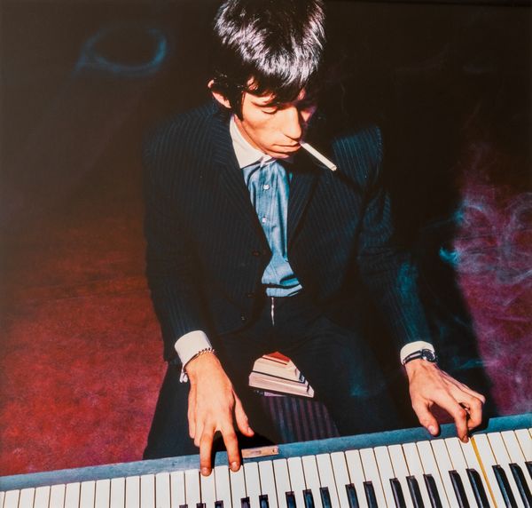 Bent Rej : Keith playing the piano, Copenhagen  - Asta Fotografia e multipli d'artista - Associazione Nazionale - Case d'Asta italiane