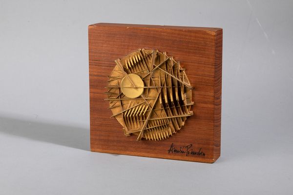 Arnaldo Pomodoro : Senza titolo  - Asta Fotografia e multipli d'artista - Associazione Nazionale - Case d'Asta italiane