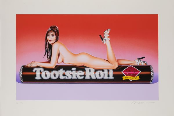 MEL RAMOS : Tootsie Roll  - Asta Fotografia e multipli d'artista - Associazione Nazionale - Case d'Asta italiane