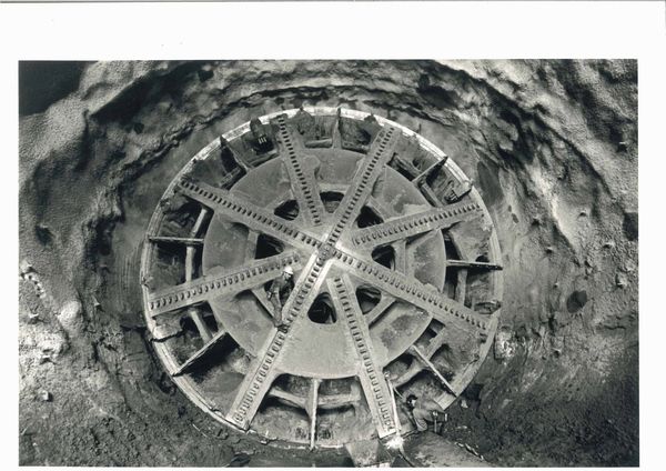 Sebastião Salgado : G.B. Tunnel Sous Manche, dalla serie �Workers�  - Asta Fotografia e multipli d'artista - Associazione Nazionale - Case d'Asta italiane