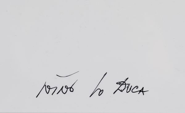 Nino Lo Duca : Vivere, dalla serie �Le mie modelle (Alfabeto Umano)�  - Asta Fotografia e multipli d'artista - Associazione Nazionale - Case d'Asta italiane