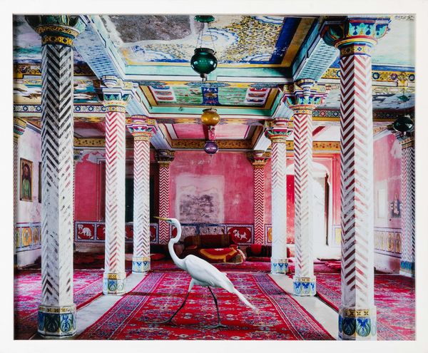 Karen Knorr : Flight to Freedom, Durbar Hall, Dungarpur, dalla serie �India Song�<BR>  - Asta Fotografia e multipli d'artista - Associazione Nazionale - Case d'Asta italiane