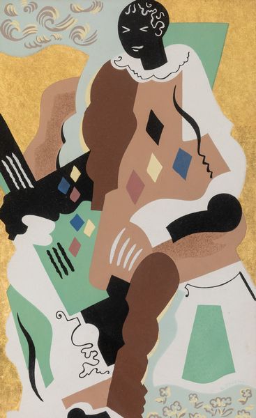 Gino Severini : Fleurs et masques  - Asta Fotografia e multipli d'artista - Associazione Nazionale - Case d'Asta italiane