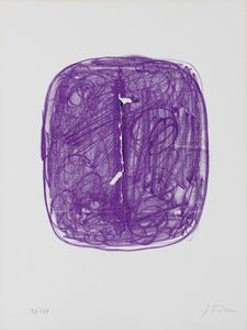 LUCIO FONTANA - Concetto spaziale L-29