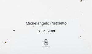 MICHELANGELO PISTOLETTO : S.P.  - Asta Fotografia e multipli d'artista - Associazione Nazionale - Case d'Asta italiane