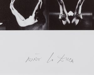 Nino Lo Duca : Love, dalla serie Le mie modelle (Alfabeto Umano)  - Asta Fotografia e multipli d'artista - Associazione Nazionale - Case d'Asta italiane