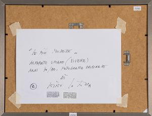 Nino Lo Duca : Vivere, dalla serie �Le mie modelle (Alfabeto Umano)�  - Asta Fotografia e multipli d'artista - Associazione Nazionale - Case d'Asta italiane