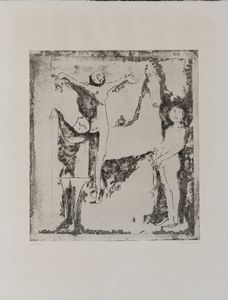 Marino Marini - Gruppo di arlecchini