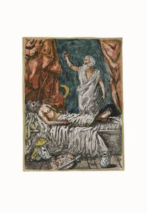 Giorgio de Chirico - Il sogno appare ad Agamennone