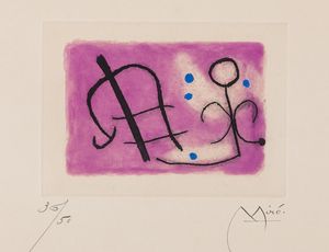 Joan Mirò : Fuses  - Asta Fotografia e multipli d'artista - Associazione Nazionale - Case d'Asta italiane