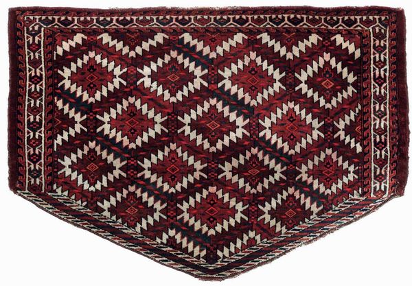 Asmalyk, Turkestan occidentale fine XIX secolo  - Asta Tappeti Antichi - Associazione Nazionale - Case d'Asta italiane