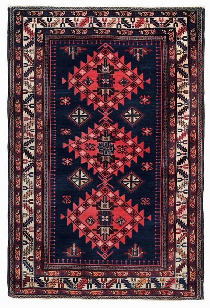 Tappeto Shirvan, Caucaso inizio XX secolo  - Asta Tappeti Antichi - Associazione Nazionale - Case d'Asta italiane