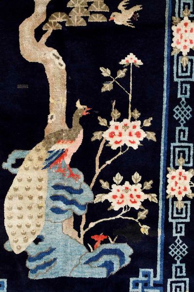 Tappeto Pao Tao, Cina inizio XX secolo  - Asta Tappeti Antichi - Associazione Nazionale - Case d'Asta italiane