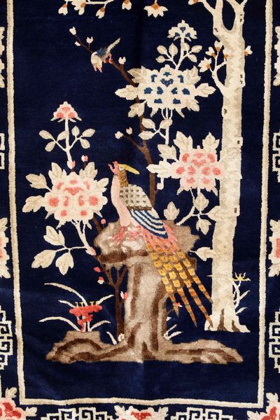 Tappeto Pao Tao, Cina inizio XX secolo  - Asta Tappeti Antichi - Associazione Nazionale - Case d'Asta italiane