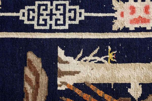 Tappeto Pao Tao, Cina inizio XX secolo  - Asta Tappeti Antichi - Associazione Nazionale - Case d'Asta italiane