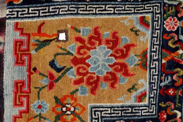 Sottosella Tibet, fine XIX secolo  - Asta Tappeti Antichi - Associazione Nazionale - Case d'Asta italiane