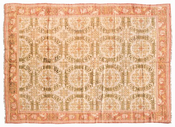 Tappeto Cuenca, Spagna inizio XX secolo  - Asta Tappeti Antichi - Associazione Nazionale - Case d'Asta italiane