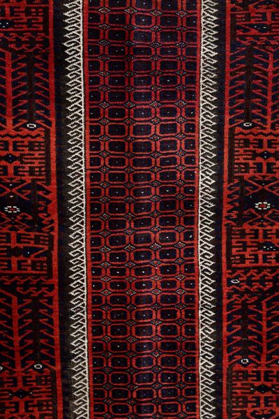 Tappeto Baluci, Persia inizio XX secolo  - Asta Tappeti Antichi - Associazione Nazionale - Case d'Asta italiane