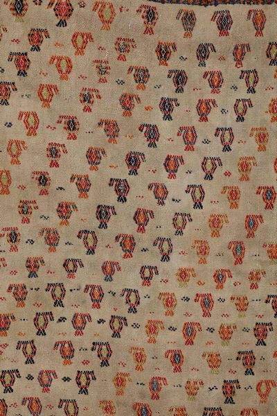 Coperta da sella Shasavan, sud Persia inizio XX secolo  - Asta Tappeti Antichi - Associazione Nazionale - Case d'Asta italiane