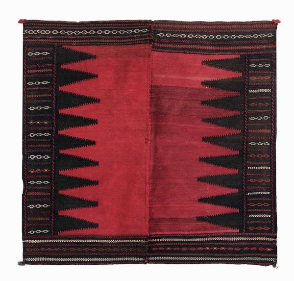 Sofrhe, Afshar, sud Persia inizio XX secolo  - Asta Tappeti Antichi - Associazione Nazionale - Case d'Asta italiane