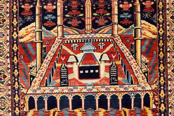 Tappeto Ferahan, Persia occidentale fine XIX secolo  - Asta Tappeti Antichi - Associazione Nazionale - Case d'Asta italiane