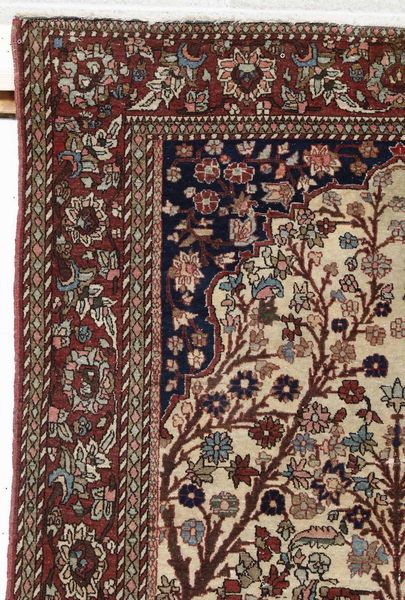 Tappeto Tabriz, Persia met� XX secolo  - Asta Tappeti Antichi - Associazione Nazionale - Case d'Asta italiane