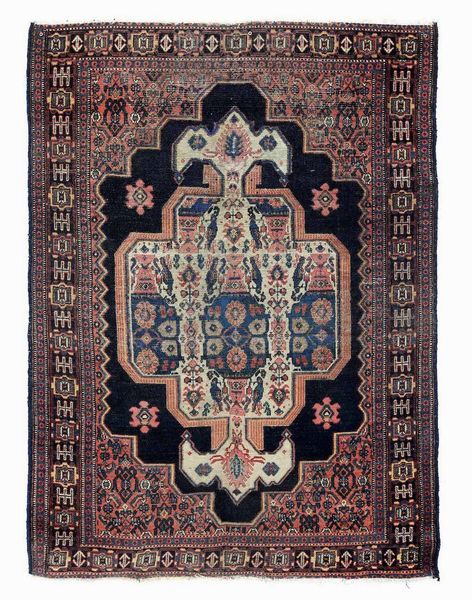 Tappeto Ferahan, Persia fine XIX inizio XX secolo  - Asta Tappeti Antichi - Associazione Nazionale - Case d'Asta italiane