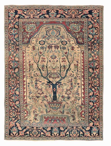 Tappeto Khorasan, Persia inizio XX secolo  - Asta Tappeti Antichi - Associazione Nazionale - Case d'Asta italiane