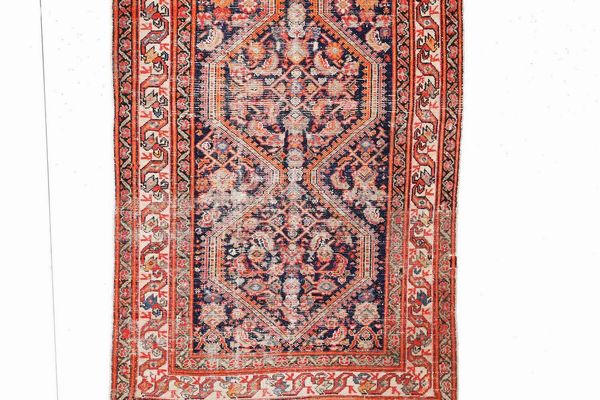 Passatoia Malayer, Persia inizio XX secolo  - Asta Tappeti Antichi - Associazione Nazionale - Case d'Asta italiane