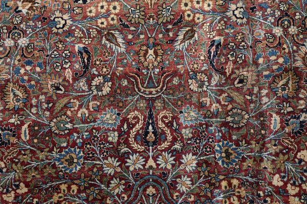Grande tappeto Meshad, Persia inizio XX secolo  - Asta Tappeti Antichi - Associazione Nazionale - Case d'Asta italiane