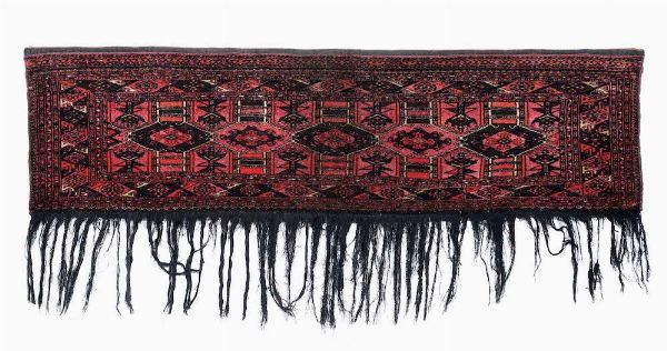 Mafrash Tekke, Turkestan occidentale fine XIX secolo  - Asta Tappeti Antichi - Associazione Nazionale - Case d'Asta italiane