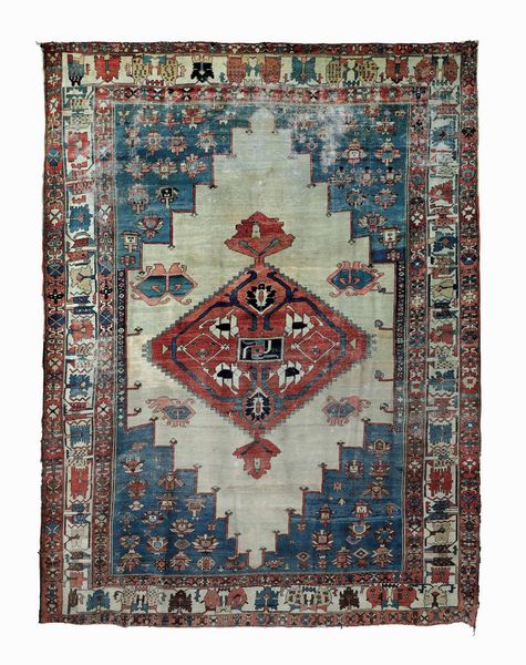 Tappeto Serapi, nord ovest Persia seconda met� XIX secolo  - Asta Tappeti Antichi - Associazione Nazionale - Case d'Asta italiane