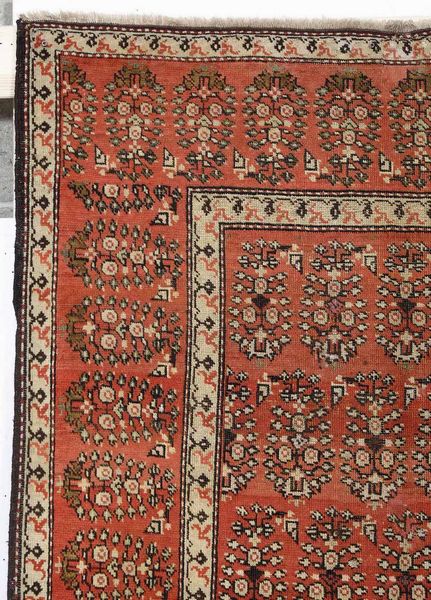 Tappeto Karabagh, Caucaso inizio XX secolo  - Asta Tappeti Antichi - Associazione Nazionale - Case d'Asta italiane