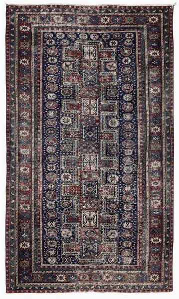 Tappeto Shirvan, Caucaso fine XIX inizio XX secolo  - Asta Tappeti Antichi - Associazione Nazionale - Case d'Asta italiane