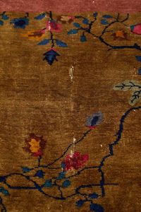 Tappeto Pechino, Cina fine XIX inizio XX secolo  - Asta Tappeti Antichi - Associazione Nazionale - Case d'Asta italiane