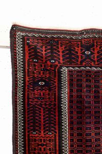 Tappeto Baluci, Persia inizio XX secolo  - Asta Tappeti Antichi - Associazione Nazionale - Case d'Asta italiane