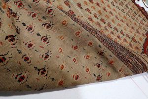 Coperta da sella Shasavan, sud Persia inizio XX secolo  - Asta Tappeti Antichi - Associazione Nazionale - Case d'Asta italiane