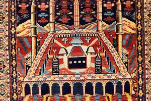 Tappeto Ferahan, Persia occidentale fine XIX secolo  - Asta Tappeti Antichi - Associazione Nazionale - Case d'Asta italiane