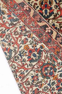 Tappeto Saruk, Persia seconda met� XIX secolo  - Asta Tappeti Antichi - Associazione Nazionale - Case d'Asta italiane