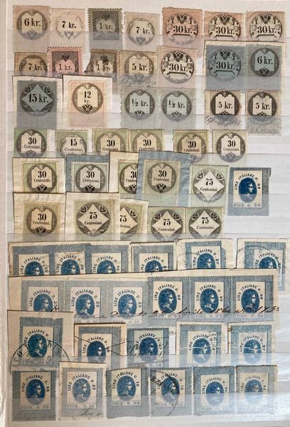 1854/1918, Lombardo Veneto, Austria e Occupazione del Friuli.  - Asta Filatelia e Storia Postale - Associazione Nazionale - Case d'Asta italiane