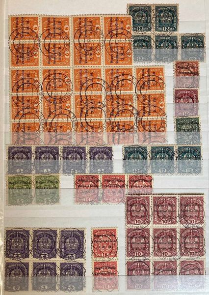 1854/1918, Lombardo Veneto, Austria e Occupazione del Friuli.  - Asta Filatelia e Storia Postale - Associazione Nazionale - Case d'Asta italiane