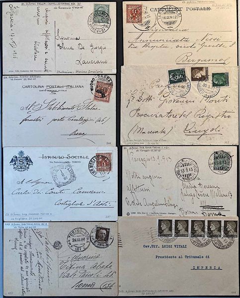 1888/1951, Regno d'Italia, Ambulanti e Messaggeri.  - Asta Filatelia e Storia Postale - Associazione Nazionale - Case d'Asta italiane