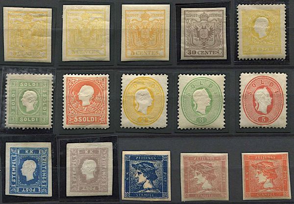 1866/1904, Lombardo Veneto, Ristampe.  - Asta Filatelia e Storia Postale - Associazione Nazionale - Case d'Asta italiane