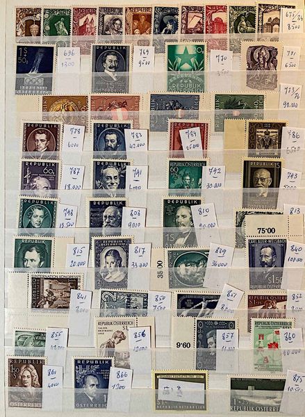 1930/1970, Europa, classificatore.  - Asta Filatelia e Storia Postale - Associazione Nazionale - Case d'Asta italiane