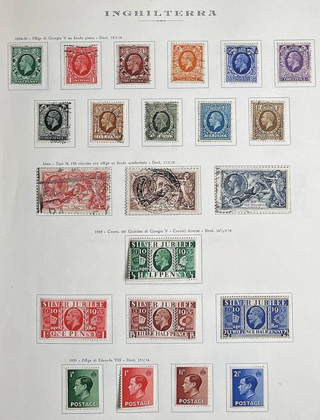 1840/1976, Great Britain, advanced collection.  - Asta Filatelia e Storia Postale - Associazione Nazionale - Case d'Asta italiane