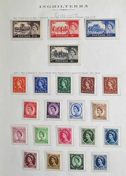 1840/1976, Great Britain, advanced collection.  - Asta Filatelia e Storia Postale - Associazione Nazionale - Case d'Asta italiane